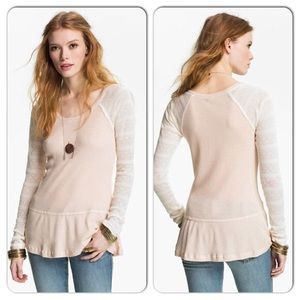 Free People Knit Blouse S